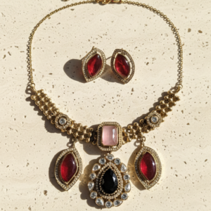 Necklace with Earrings
